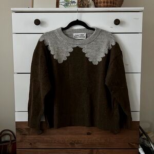 Tiny Big Sister Crewneck Sweater